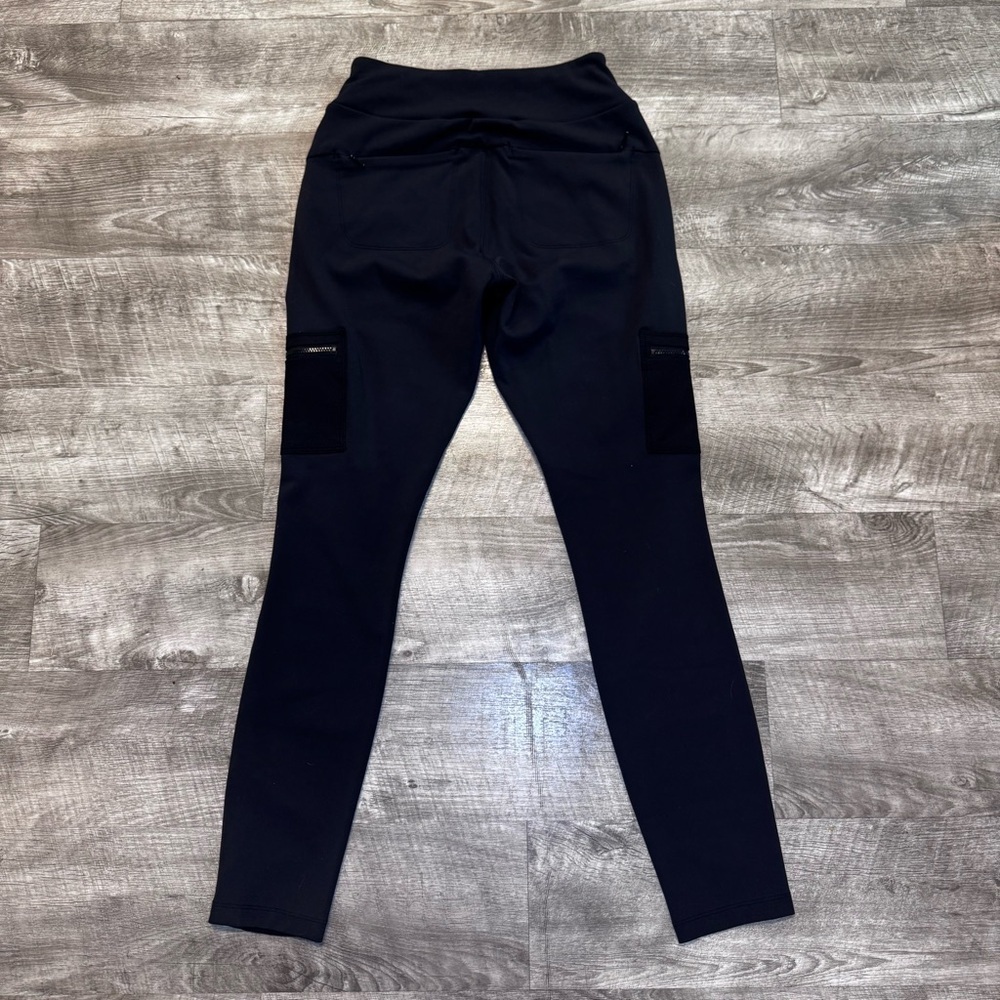 Athleta Headlands Hybrid Cargo Leggings Tight Pants Women's Size 2 Black - Picture 2 of 7